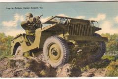 carte postale Jeep MA 