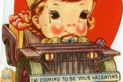 carte postale ford GP valentine