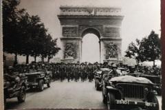 carte postale liberation de Paris