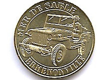Jeep piece commemorative