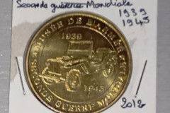 Jeep piece commemorative