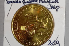 Jeep piece commemorative