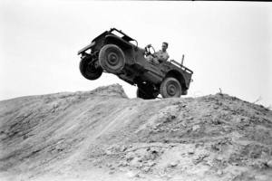 Jeeps At Holabird Test Course