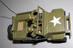 La jeep de marque CBG Mignot