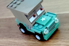 La jeep de marque Lego