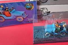 La jeep de marque Moulinsart