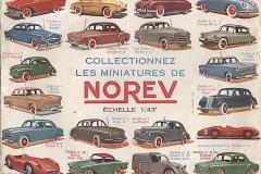 planche modele Norev