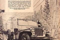 Publicité Willys US