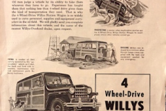 Publicité Willys US