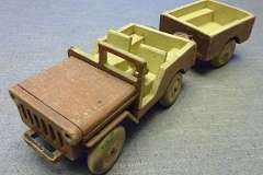 La jeep en bois