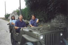 Denis Lepriol en compagnie de Bernard Tapie