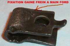  fixation gaine de frein à main 