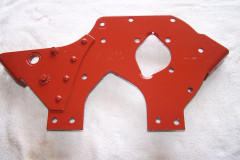 Plaque support AV moteur
