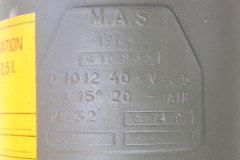 decontaminateur AF details plaque nomenclature