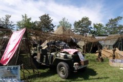 Une Jeep bien équipée