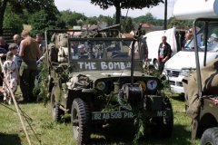 Une Jeep bien équipée