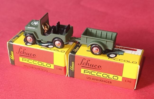 Schuco Piccolo et Remorque