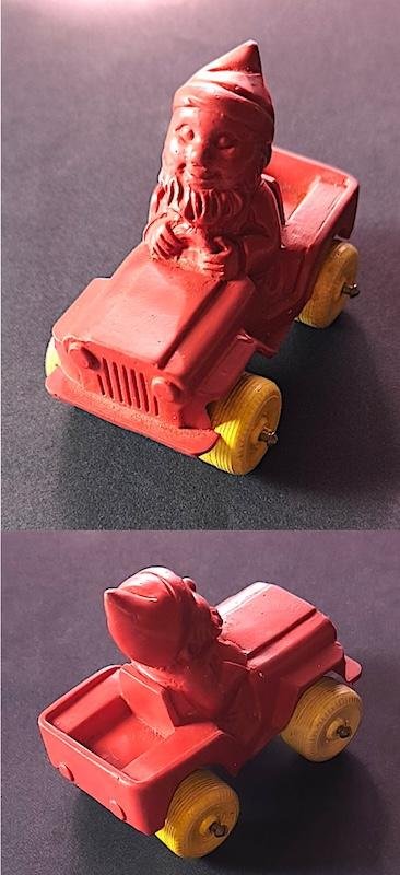 Jeep Gnome Tomté Laerdal Viking Plast